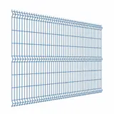 3Д забор Light 1530×3000 мм, пруток 3,5 мм, голубой RAL 5015