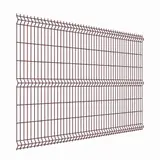 3Д забор Light 1530×3000 мм, пруток 3,5 мм, вишнёвый RAL 3005