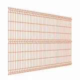 3Д забор Light 1530×3000 мм, пруток 3,5 мм, оранжевый RAL 2004