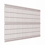 3Д забор Light 1530×3000 мм, пруток 3,5 мм, кирпичный RAL 3009