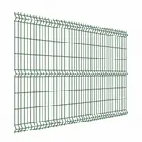 3Д забор Light 1530×3000 мм, пруток 3,5 мм, лиственно-зелёный RAL 6002